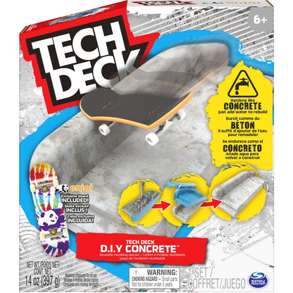Tech Deck - Πίστα Fingerboard από Σκυρόδεμα