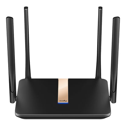 Cudy LT500D ασύρματος δρομολογητής Fast Ethernet Dual-band (2,4 GHz / 5 GHz) 4G μαύρος