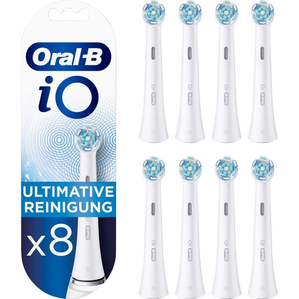 Oral-B iO Ultimative Ρύθμιση 8 Τεμαχίων (Λευκό)