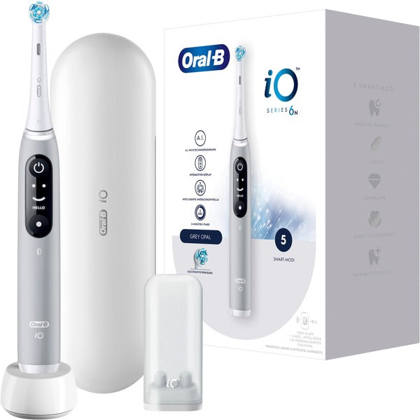 Oral-B iO Series 6 Ηλεκτρική Οδοντόβουρτσα (Γκρι Opal)