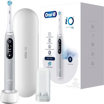 Oral-B iO Series 6 Ηλεκτρική Οδοντόβουρτσα (Γκρι Opal)