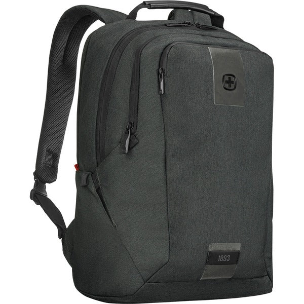 Wenger MX ECO Professional Laptop Backpack (Gray, Fits up to 16" / 40.6 cm)