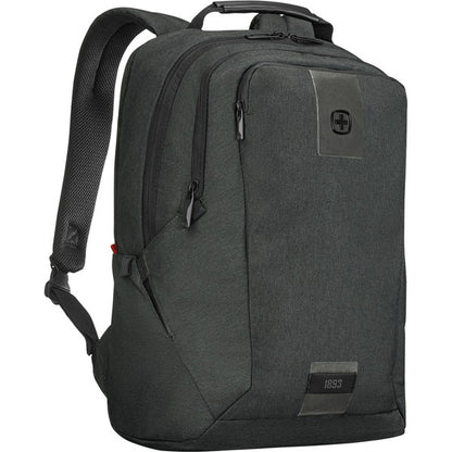 Wenger MX ECO Professional Laptop Backpack (Gray, Fits up to 16" / 40.6 cm)