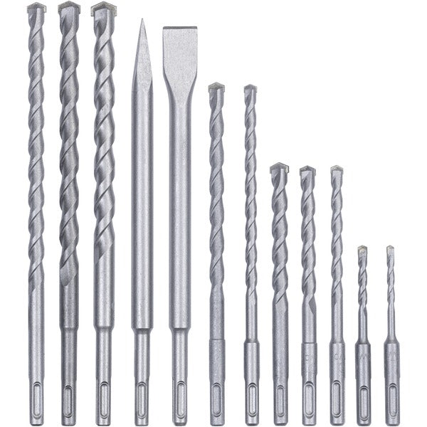 Einhell SDS Plus Chisel and Drill Bit Set, 12 Pieces (Carrying Case)