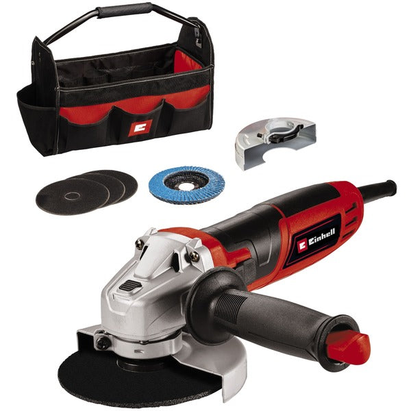 Winkelschleifer TC-AG 125/850 Kit (Rot/Schwarz, 850 Watt)