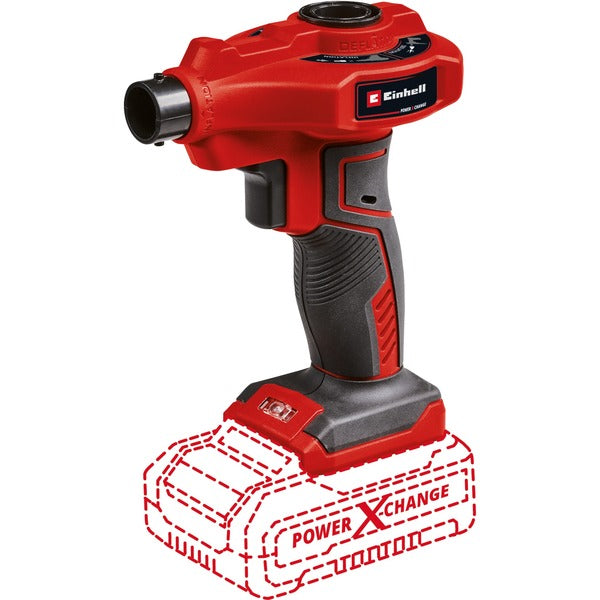 Einhell Power X-Change Akku-Luftpumpe CE-AP 18 Li-Solo, 18Volt (rot/schwarz, ohne Akku und Ladegerät)