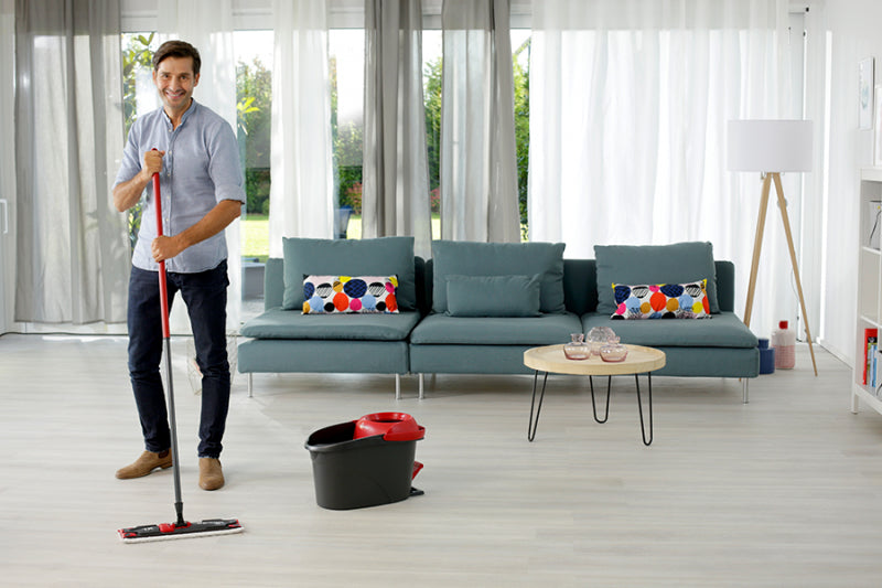 Vileda Wischer ULTRAMAX XL Turbo Komplett Box (Μαύρο/Κόκκινο)