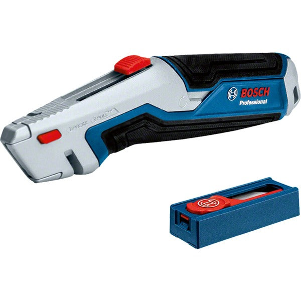Bosch Powertools Universalmesser und Klingen-Set 63 x 19mm (blau/grau, inkl. 13 Klingen)