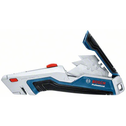 Bosch Powertools Universalmesser und Klingen-Set 63 x 19mm (blau/grau, inkl. 13 Klingen)
