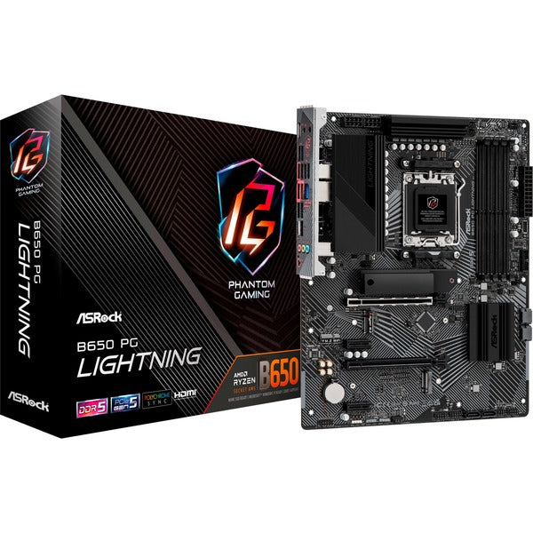 Asrock B650 PG LIGHTNING (schwarz/grau)