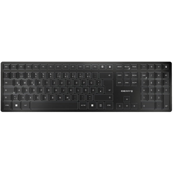 Cherry KW 9100 SLIM (schwarz, DE-Layout, Cherry SX-Scherentechnologie)