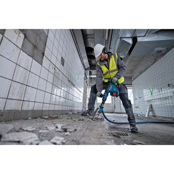 Bosch Powertools PRO Akku-Bohrhammer BITURBO GBH 18V-40 C Professional solo (blau/schwarz, ohne Akku und Ladegerät, in XL-BOXX)