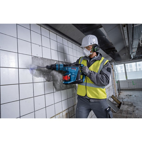 Bosch Powertools PRO Akku-Bohrhammer BITURBO GBH 18V-40 C Professional solo (blau/schwarz, ohne Akku und Ladegerät, in XL-BOXX)