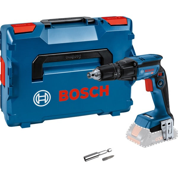 Bosch Powertools Akku-Trockenbauschrauber GTB 18V-45 Professional solo (blau/schwarz, ohne Akku und Ladegerät, in L-BOXX)