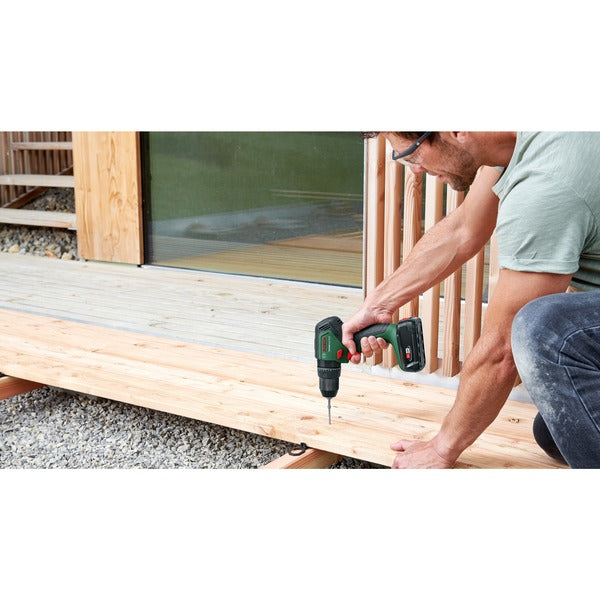 Bosch Powertools Akku-Schlagbohrschrauber UniversalImpact 18V-60 BARETOOL (grün/schwarz, ohne Akku und Ladegerät, POWER FOR ALL ALLIANCE)