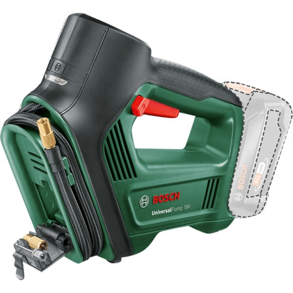 Bosch Powertools Akku-Luftpumpe UniversalPump 18V solo (grün/schwarz, ohne Akku und Ladegerät, POWER FOR ALL ALLIANCE)