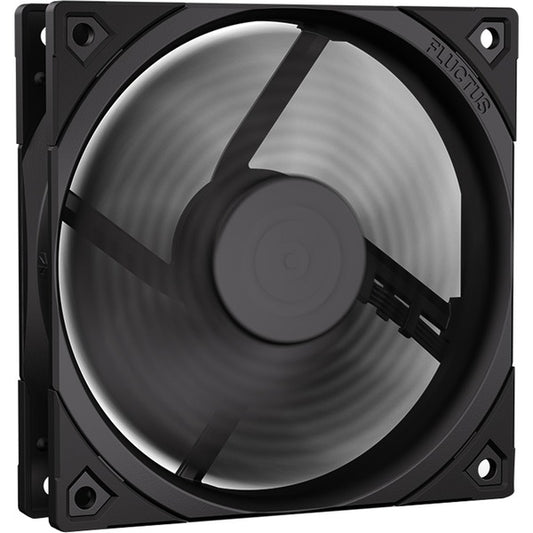 Fluctus 120 PWM Εναλλασσόμενου Ρεύματος (Μαύρος, 120 mm)