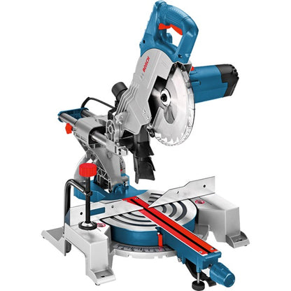 Bosch Powertools Paneelsäge GCM 80 SJ Professional, Kapp- und Gehrungssäge (blau, 1.400 Watt)