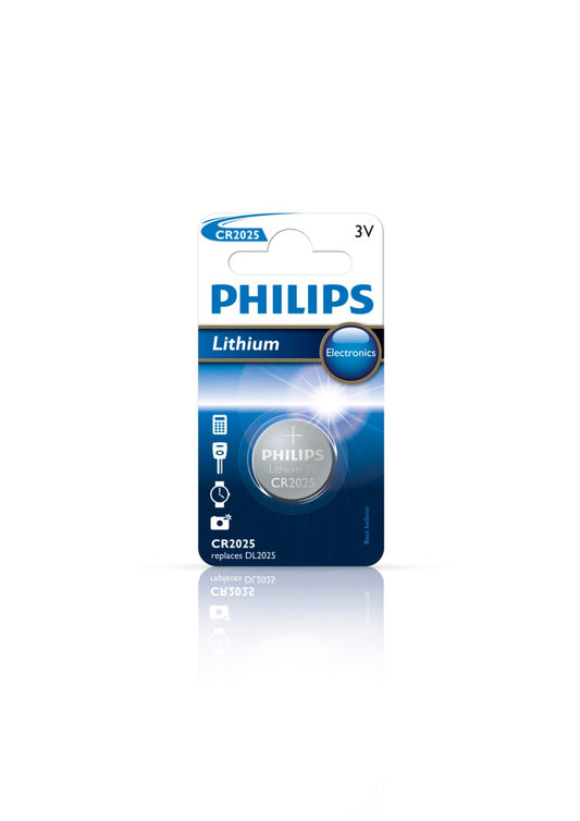 Philips Lithium 3,0V Knopfzelle CR2025