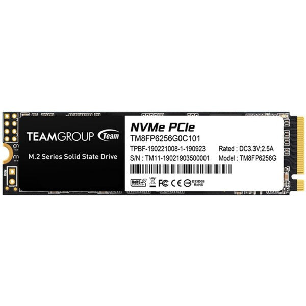 Team Group MP33 256 GB (PCIe 3.0 x4, NVMe 1.3, M.2 2280)