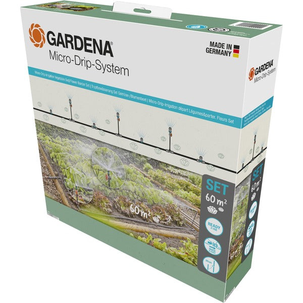 Gardena Micro-Drip-System Tropfbewässerung Set 60m²