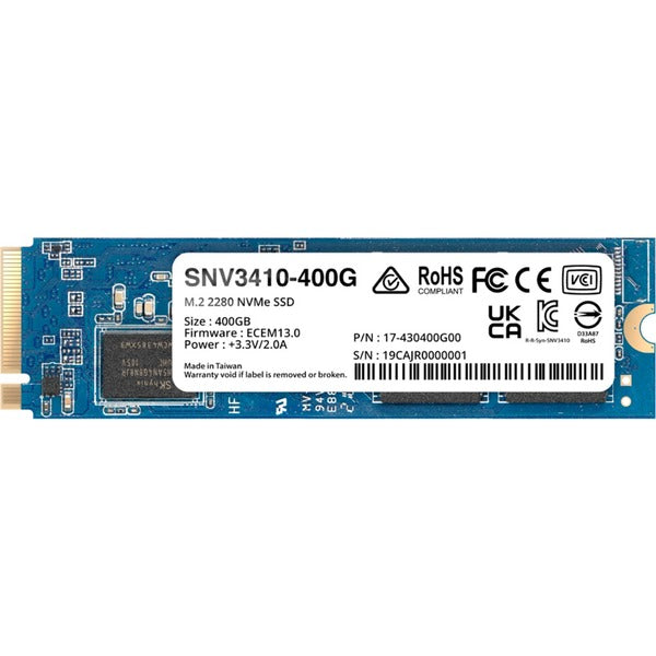 Synology SNV3410-400G 400 GB NVMe SSD