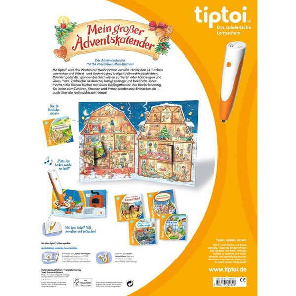 Ravensburger tiptoi Mein großer Adventskalender