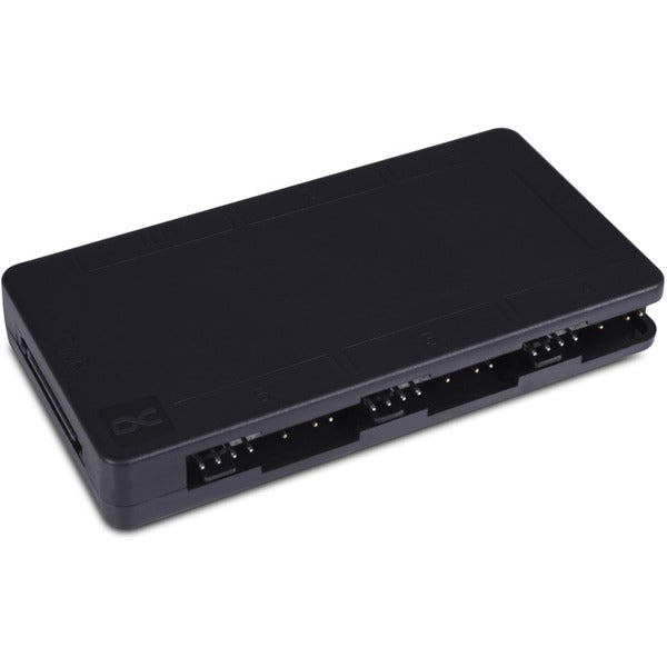 Alphacool Core 6x 4-Pin PWM/DRGB Splitter (Μαύρος, με SATA Ρεύματος)