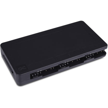 Alphacool Core 6x 4-Pin PWM/DRGB Splitter (Μαύρος, με SATA Ρεύματος)