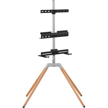 One for all Universal-TV-Ständer Quadpod (silber/schwarz)