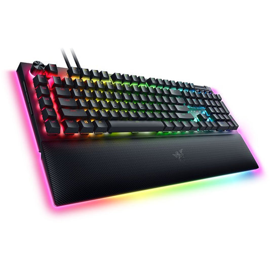 Razer BlackWidow V4 Pro (μαύρο, DE-διάταξη, Razer Yellow)