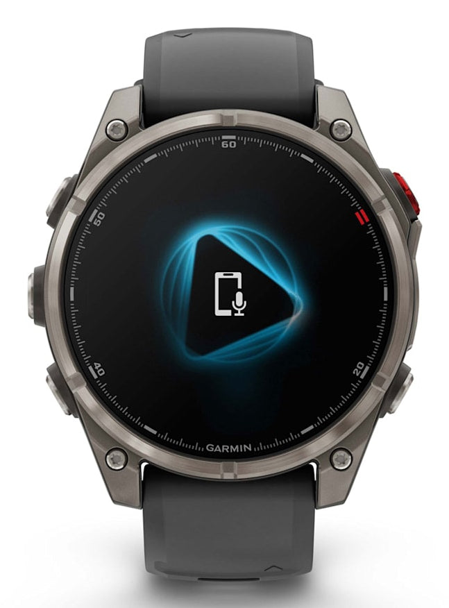 Garmin fenix 8 Pro, 1.4" (3.56 cm) AMOLED Display, 47 mm Case, 454 x 454 Pixels, Touchscreen, Graphite and Titanium, Wi-Fi, GPS Satellite Navigation