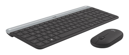 Logitech Wireless Keyboard+Mouse MK470 black retail