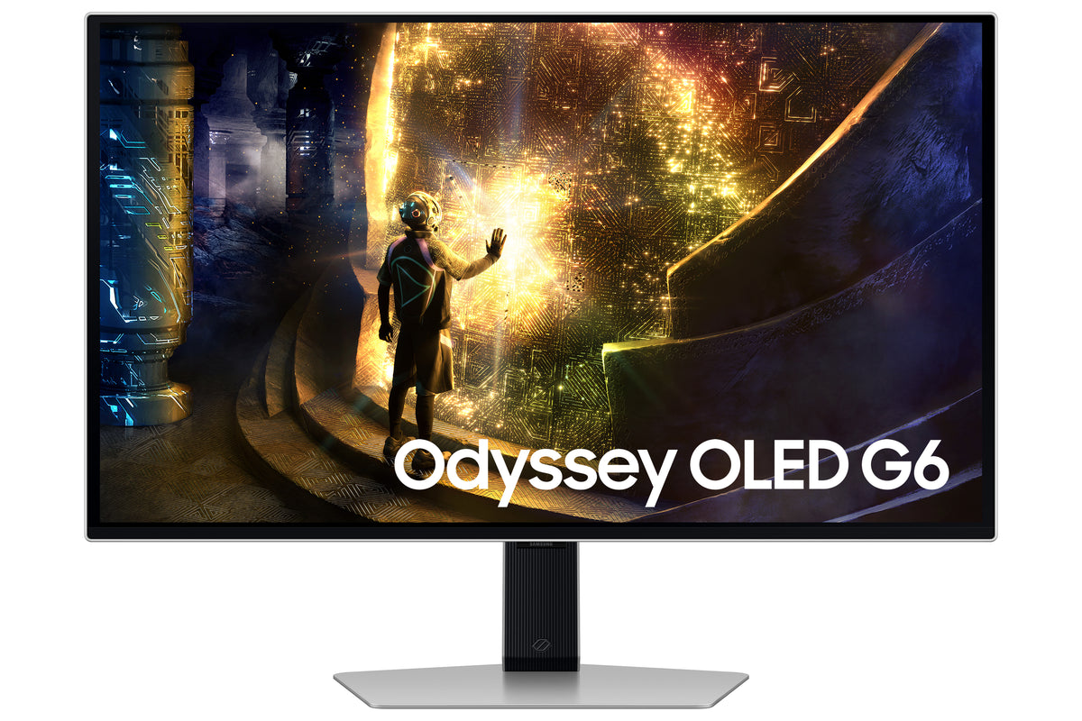Samsung S27DG610SU computer monitor 68.6 cm (27") 2560 x 1440 pixels Quad HD OLED Silver