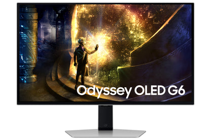 Samsung S27DG610SU computer monitor 68.6 cm (27") 2560 x 1440 pixels Quad HD OLED Silver