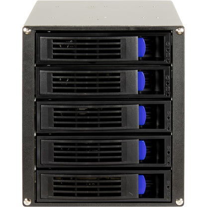 Inter-Tech ST-5255 5-Fold Removable Drive Frame for 3×5.25" Bays (Retail)