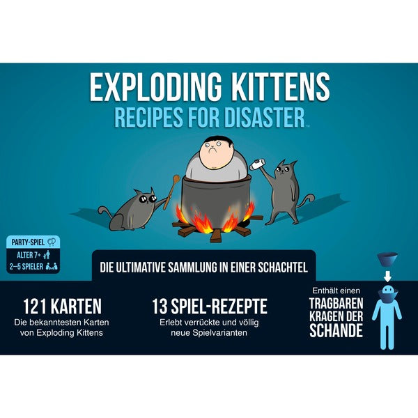 Asmodee Exploding Kittens - Recipes for Disaster