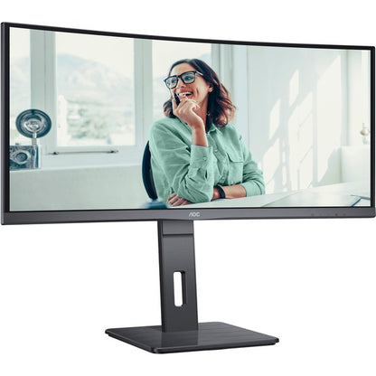 CU34P3CV 34" Curved Monitor - WQHD, Adaptive-Sync, USB Hub