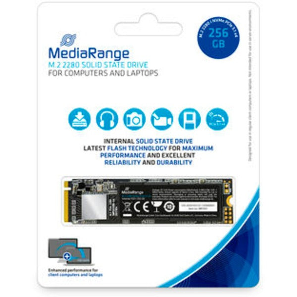 MediaRange MR1031 256GB (schwarz, PCie 3.1 x4 (20Gb/s), NVMe, M.2 2280, intern)