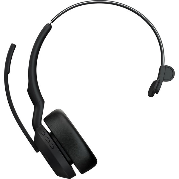 Jabra Evolve2 55, mit Ladestation (schwarz, Mono, UC, USB-A, Link380a)