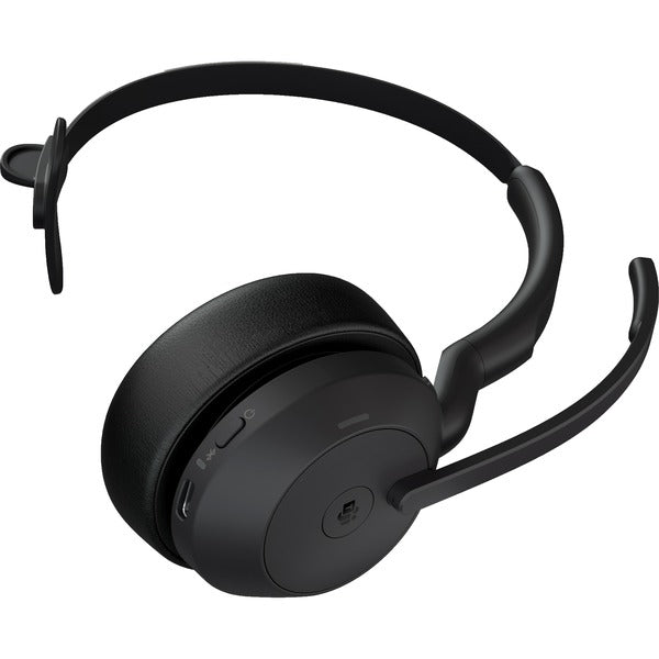 Jabra Evolve2 55, mit Ladestation (schwarz, Mono, UC, USB-A, Link380a)