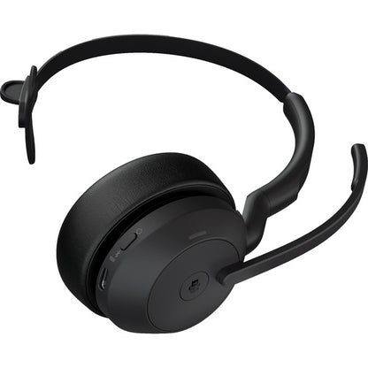 Jabra Evolve2 55, mit Ladestation (schwarz, Mono, UC, USB-A, Link380a)