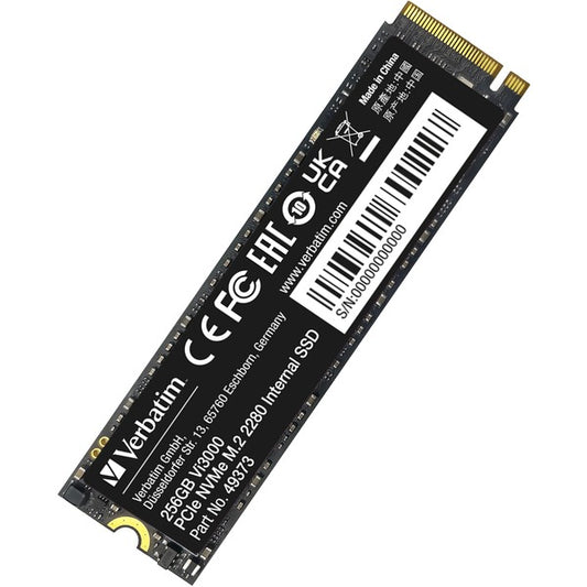 Verbatim Vi3000 256 GB NVMe SSD (PCIe 3.0 x4, M.2 2280)