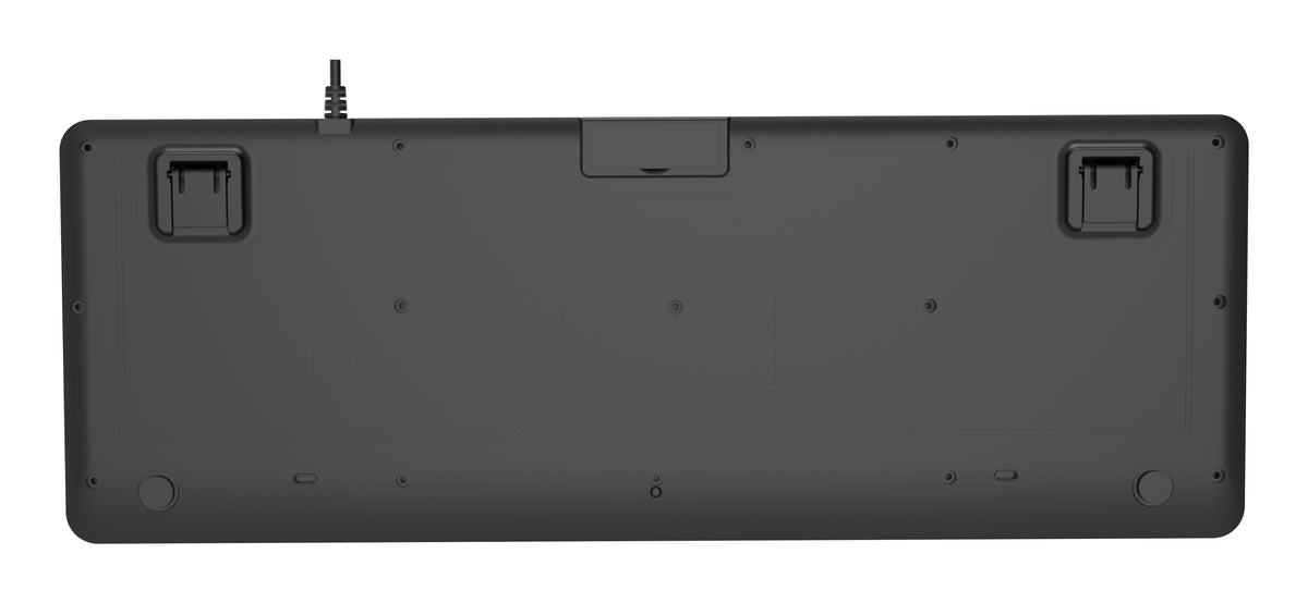 Gembird KB-MCH-05 Slim wired multimedia keyboard, black, US layout