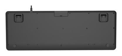 Gembird KB-MCH-05 Slim wired multimedia keyboard, black, US layout