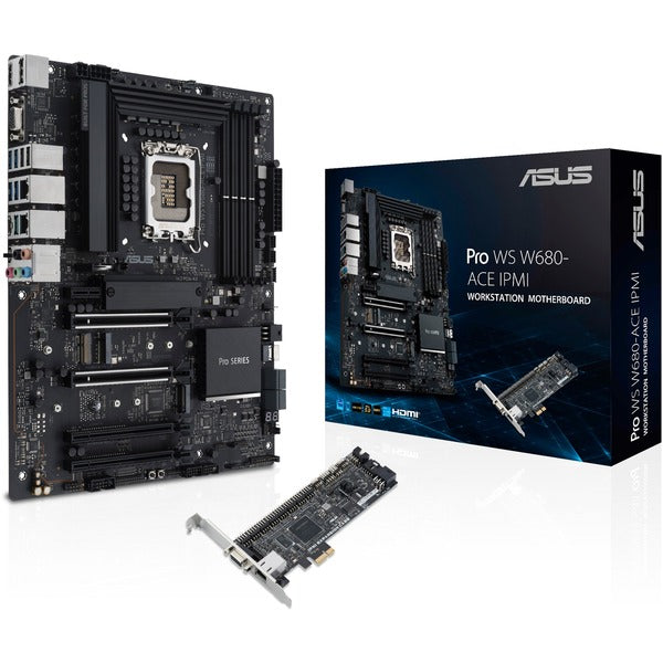 Asus PRO WS W680-ACE IPMI (μαύρο)