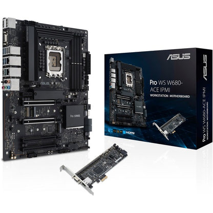 Asus PRO WS W680-ACE IPMI (μαύρο)