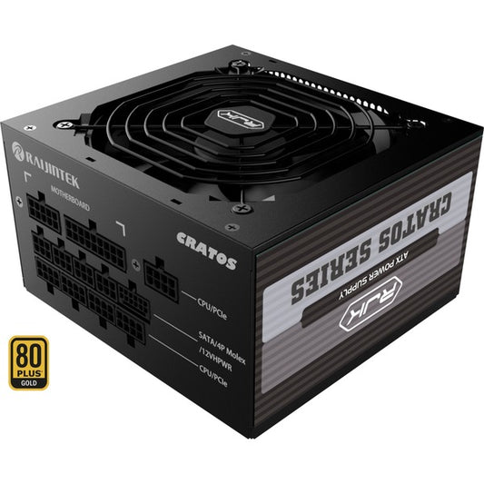 RAIJINTEK CRATOS 850 BLACK – Τροφοδοτικό 850 Watt