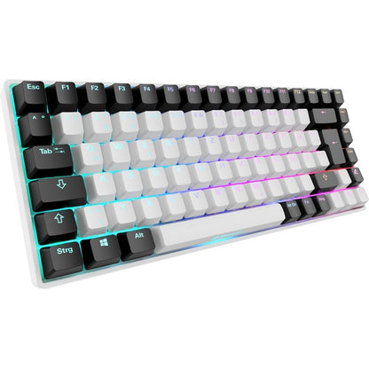 Sharkoon SKILLER SGK50 S3 (weiß, DE-Layout, Gateron Red)
