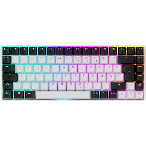 Sharkoon SKILLER SGK50 S3 (weiß, DE-Layout, Gateron Red)